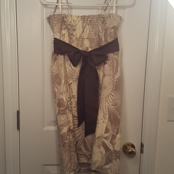 Anthropologie Strapless Dress - Picture 2 of 4